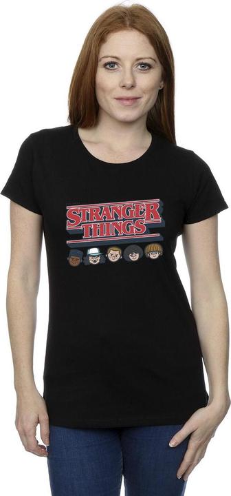 Produktbild Netflix Stranger Things Caricature Logo TShirt (XXL)