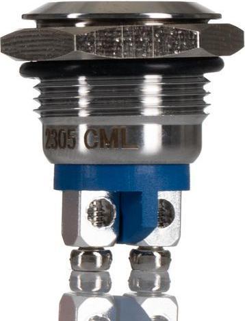Actual product image RS PRO Pushbutton switch Pushbutton end, ON-OFF switch, 1-pole 250 V acV ac / 5 A @ 250 V AC