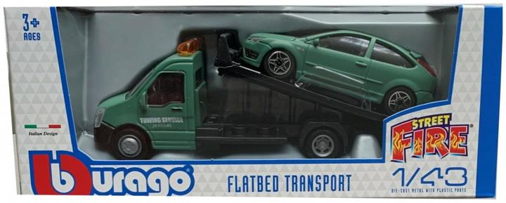 Actual product image Bburago Street Fire Truck W Ford Focus ST boring 1:43