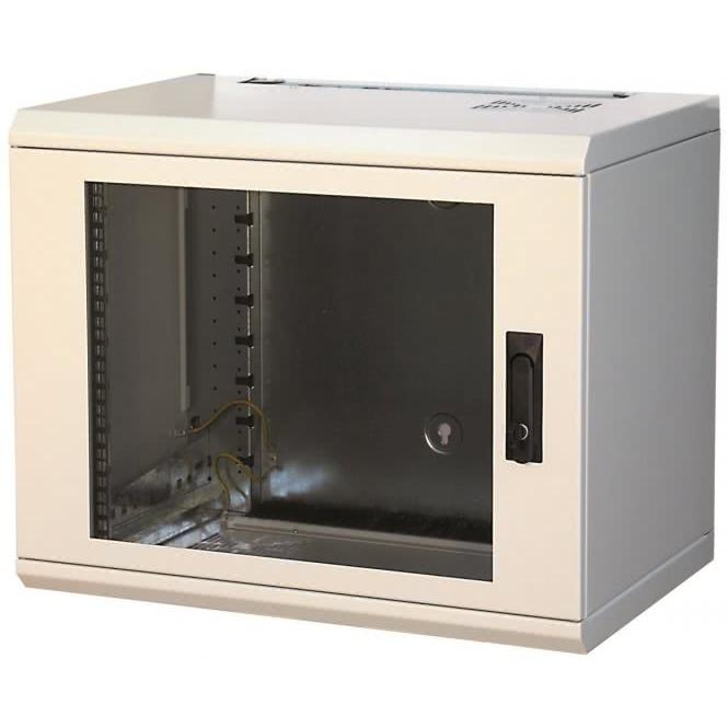 Schweitzer 19" EasyFix 9HE EFP 09412 600 tief ESG-Scheibe für PHZ (9 HE, 19 Zoll Rack), Serverschrank, Grau