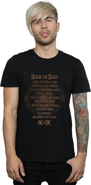 Produktbild AC/DC Rock Or Bust Lyrics TShirt (S)
