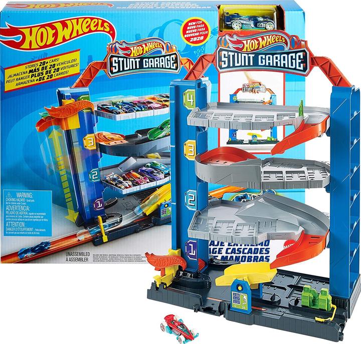 Actual product image Hot Wheels Stunt Garage, play set