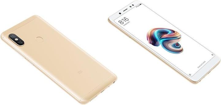 Produktbild Xiaomi Redmi Note 5 (32 GB, Gold, 6", Hybrid Dual SIM, 4G)