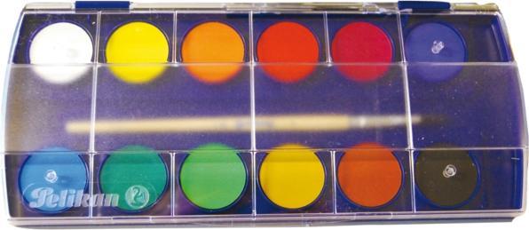 Productafbeelding Pelikan Waterverf 12 kleuren
