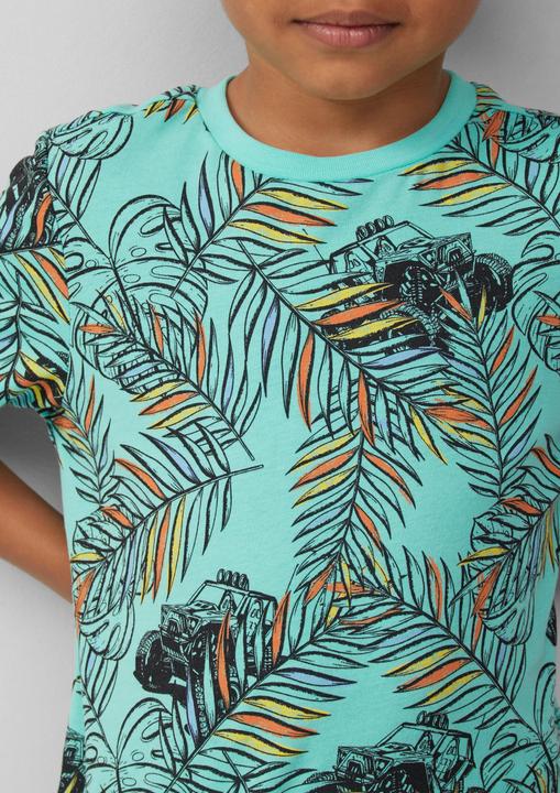 Immagine prodotto S.Oliver T-Shirt Gemustertes T-Shirt aus Baumwolle (92)