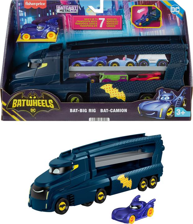 Image du produit Fisher-Price Batwheels Bat-Transporter