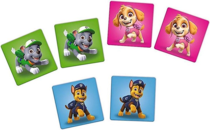 Actual product image Trefl Paw Patrol Memory Puppy Patrol Game (English)
