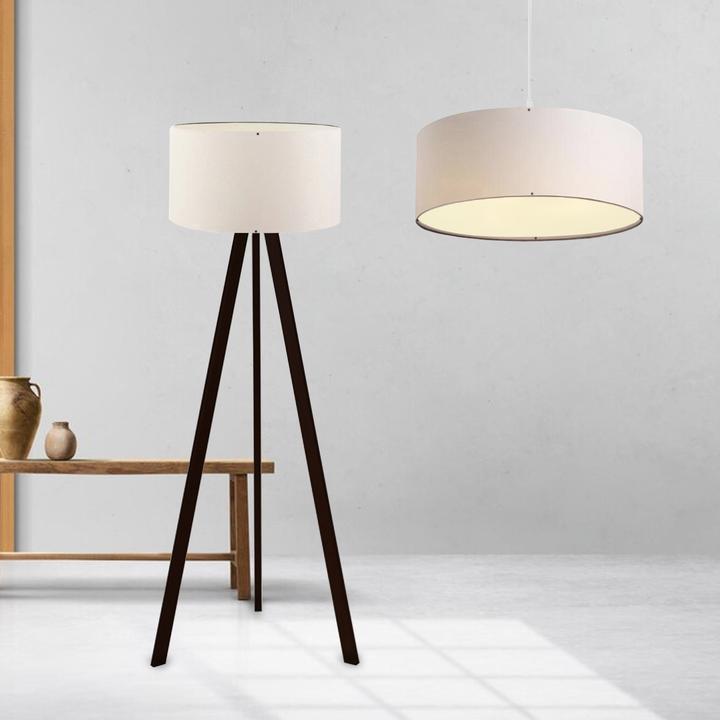 Image du produit Lux.Pro Set de lampes Scunthorpe 1 x E27 blanc crème (E27)
