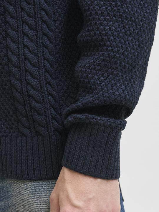 Actual product image Jack & Jones Einfarbig Strickpullover Strickpullover (XS)