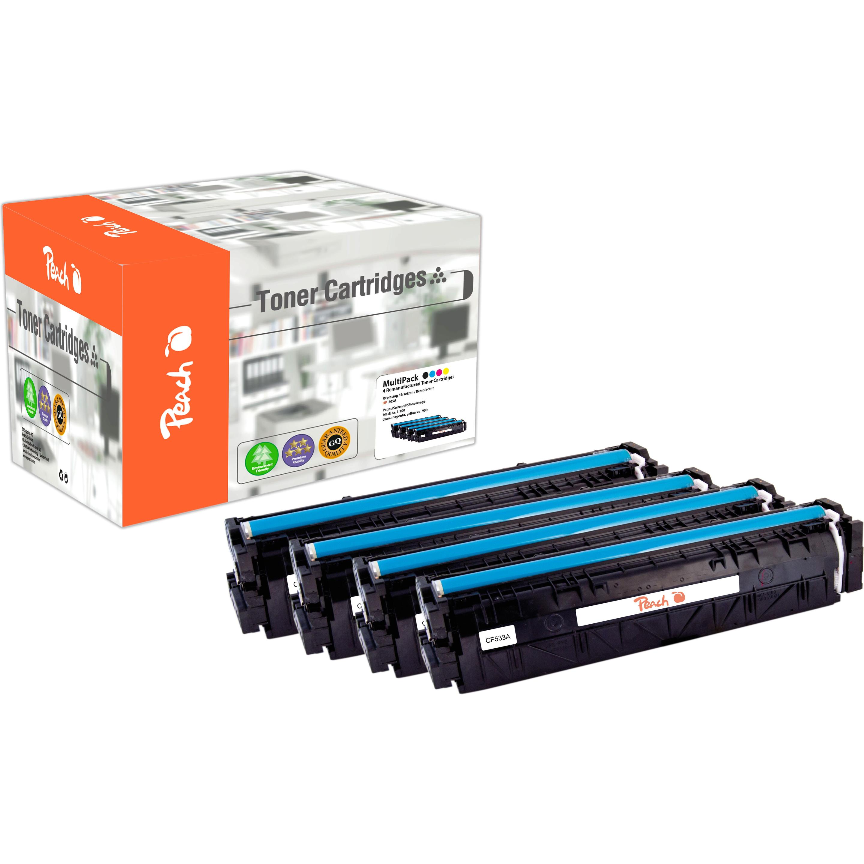 Peach, Toner, Toner MP kompt HP 205A (M, C, BK, Y)