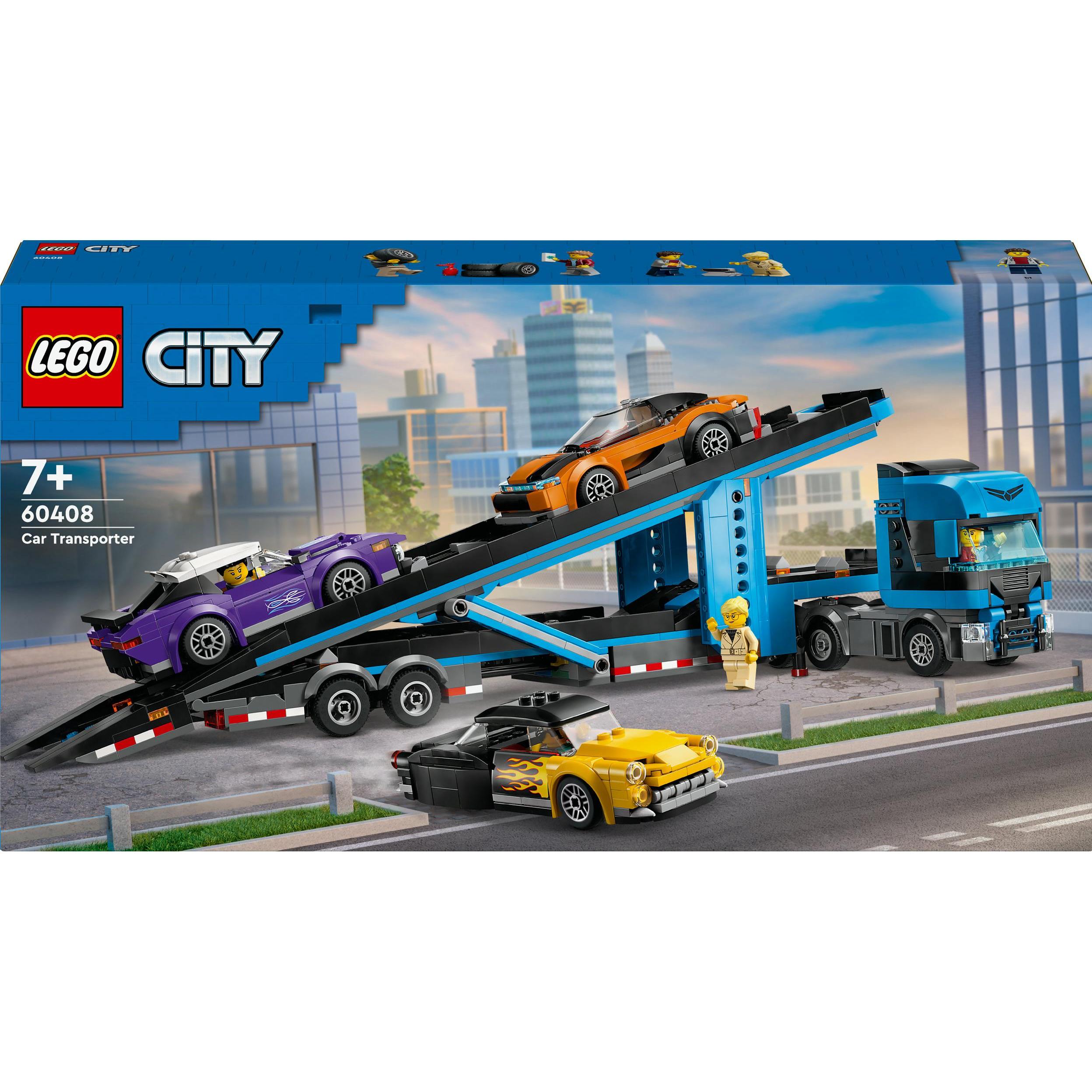 LEGO Autotransporter mit Sportwagen (60408, LEGO City)