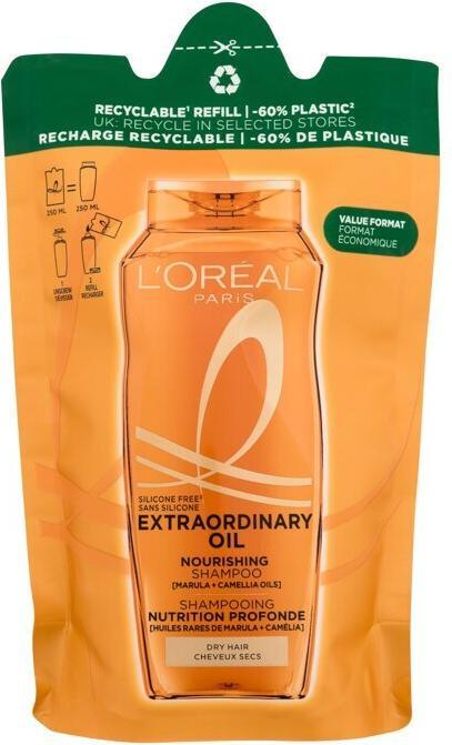 Immagine prodotto L'Oréal Paris Elseve Extraordinary Oil Nourishing Shampoo (250 ml, Shampoo liquido)