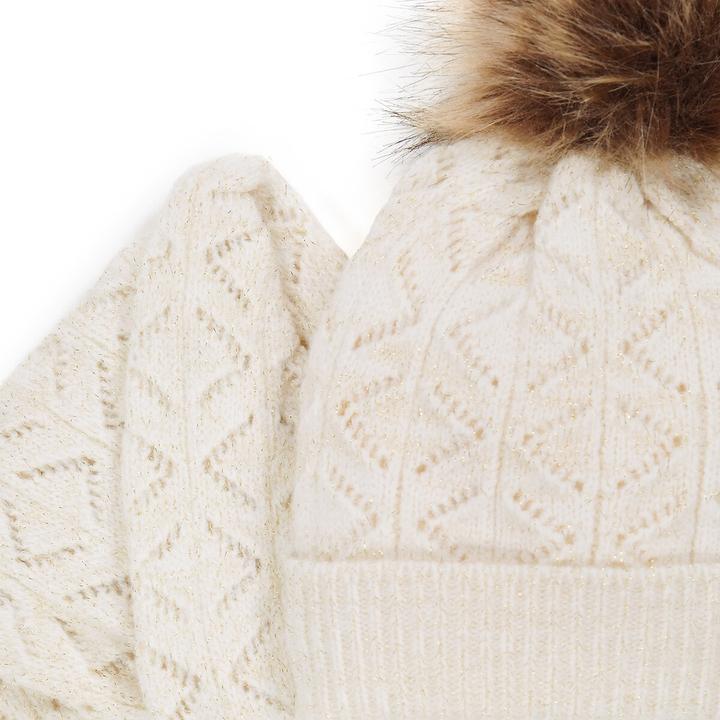 Actual product image La Redoute Collections Cap and snood set