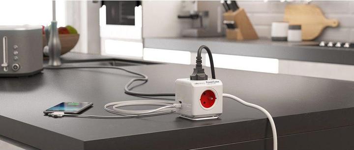 Produktbild Allocacoc PowerCube Extended USB S+ (4 x, Typ 13, USB-A, 1.50 m)