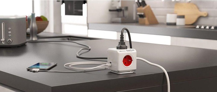 Produktbild Allocacoc PowerCube Extended USB S+ (4 x, Typ 13, USB-A, 1.50 m)