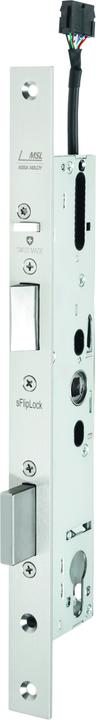 Actual product image MSL sFlipLock check security mortise lock 14576B-SV