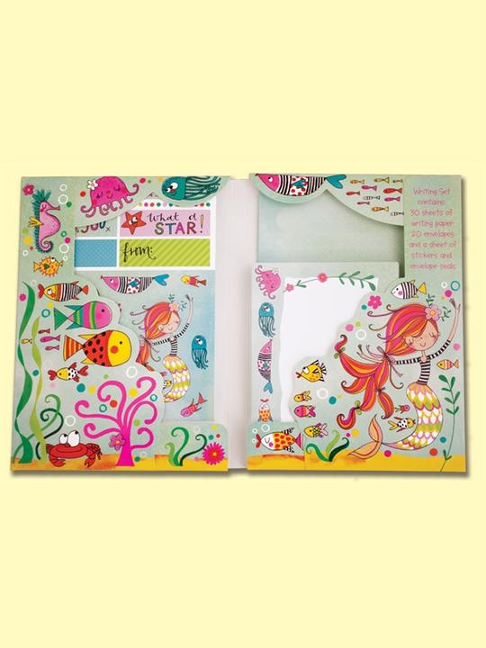 Produktbild Rachel Ellen Briefpapierset Mermaid (1 Stk.)