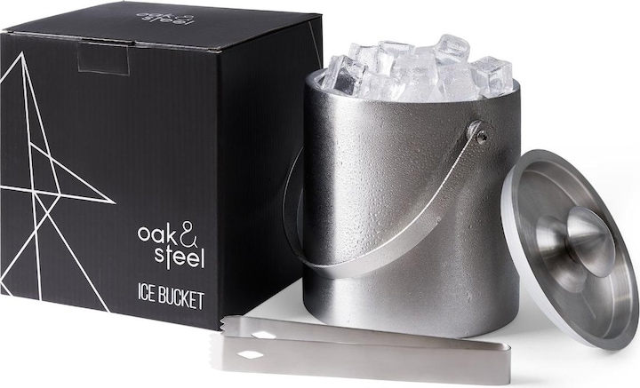 Immagine prodotto Oak & Steel Set di vaschette per cubetti di ghiaccio
