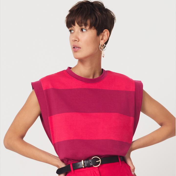 Actual product image La Redoute Collections Belt with gold coloured buckle (90)