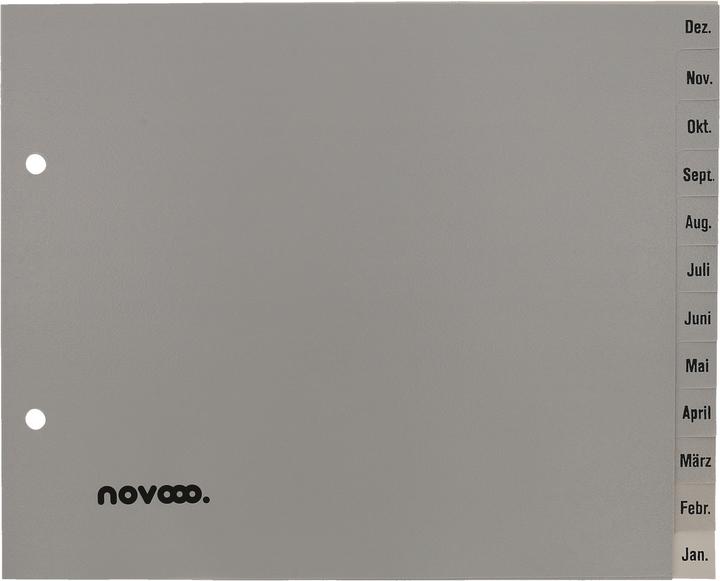 Actual product image Novooo Register PP grey 1/2 height