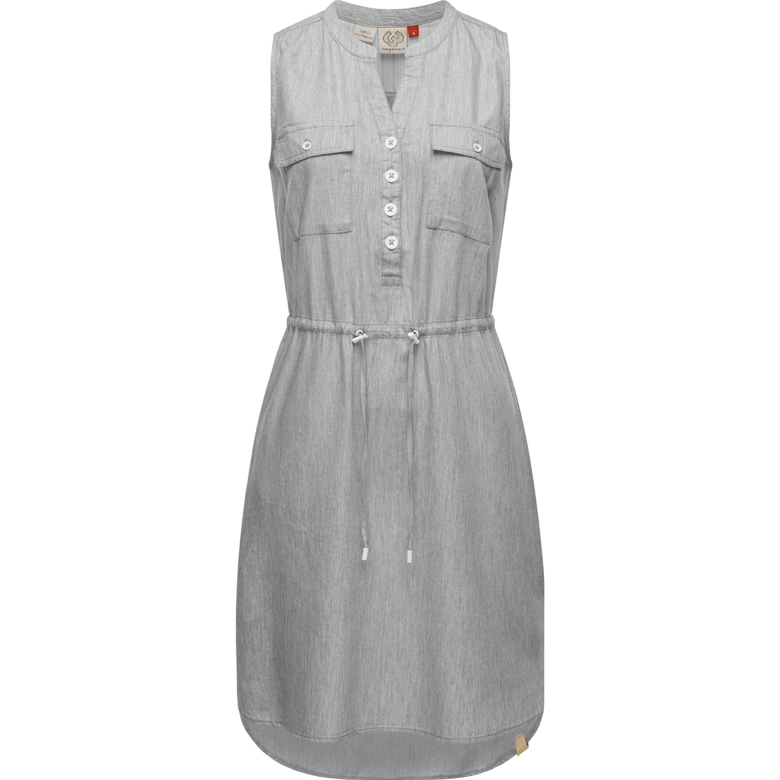 Ragwear, Damen, Kleider, Roisin Denim, Grau, (XXL)