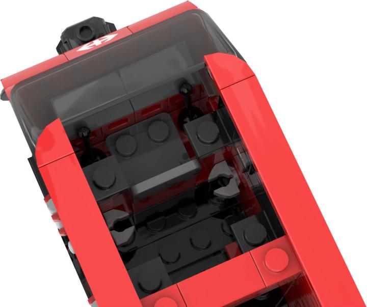 Actual product image Mobabricks Inter City Express Train Set