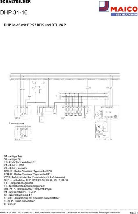 Image du produit Maico DHP 31-16