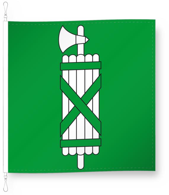 Image du produit Alpenfahnen St. Gallen (80 x 80 cm)