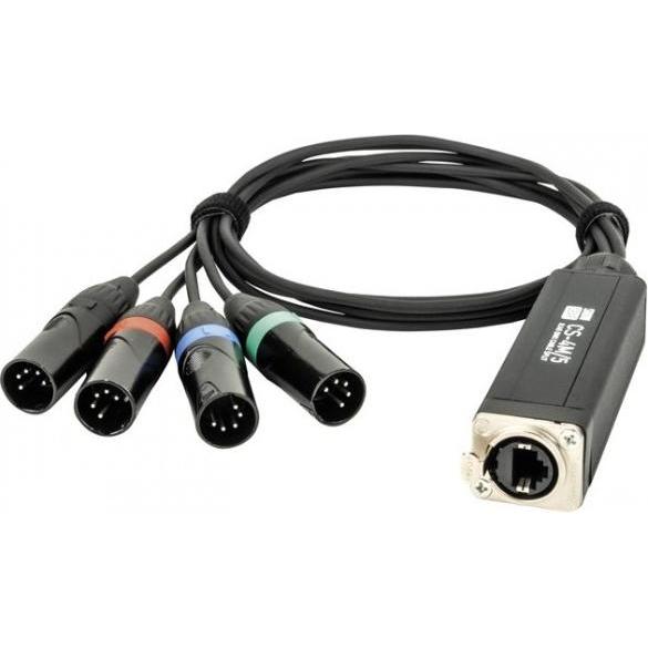 Thumbnail - Showgear CS-4M/5 4 Kanal DMX Shuttle, Lichtsteuerung