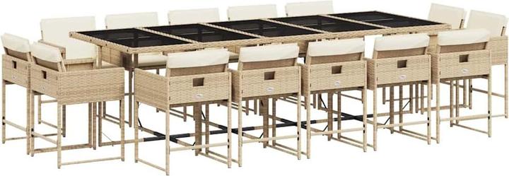 Produktbild vidaXL Garten Essgruppe (275 x 106 x 73 cm)