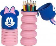 Actual product image Disney 3D Minnie Mouse pencil case - adorable, durable and spacious stationery organiser for