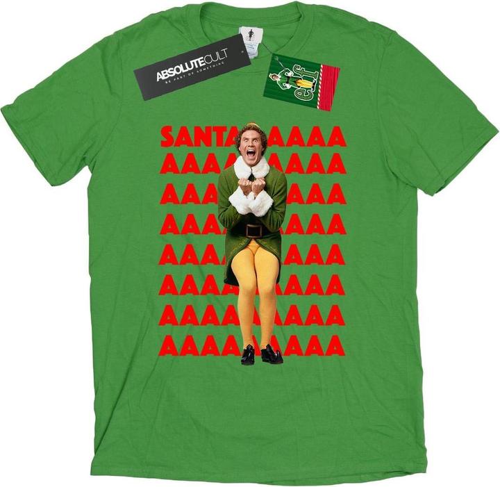 Produktbild Elf Buddy Santa Scream TShirt (XXL)