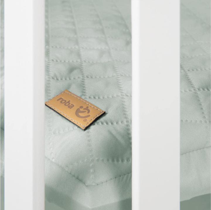 Actual product image Roba Playpen 6-corner Style Frosty green (121 cm, 121 cm, MDF)