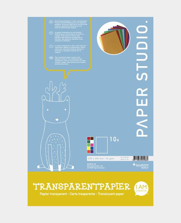 I Am Creative Transparentpapier (42 g/m², 10 x)