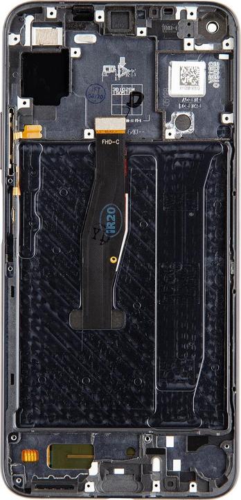 Actual product image Huawei LCD Display + Touch Unit + Front Cover Nova 5T Black (Display)