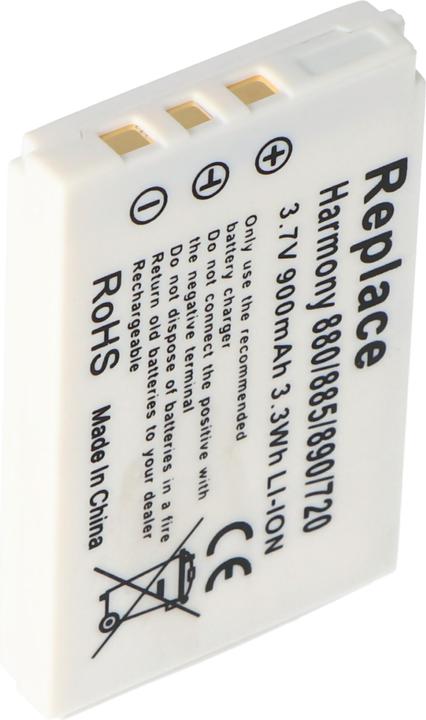 Produktbild Logitech Akku pHarmony 720 Remote, 880, 885, 890, One (Gerätespezifisch, 950 mAh)
