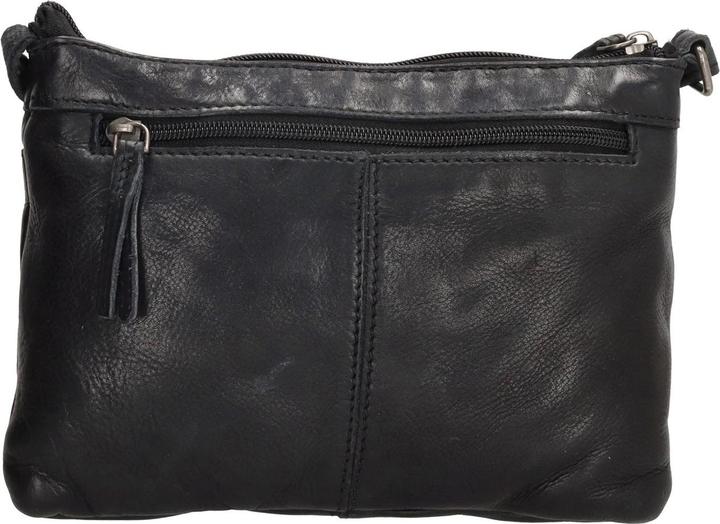 Actual product image Hide & Stitches Paint Rock Leather Shoulder Bag