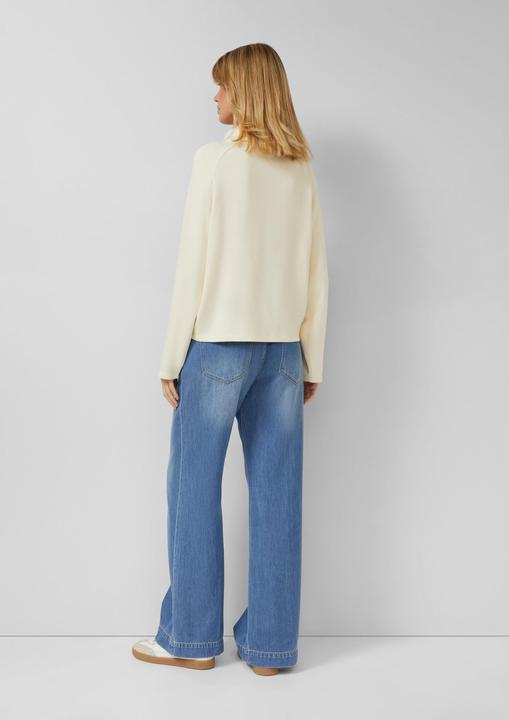 Produktbild s.Oliver Sweatshirt Sweatshirt aus Viskosemix im Relaxed Fit (36)