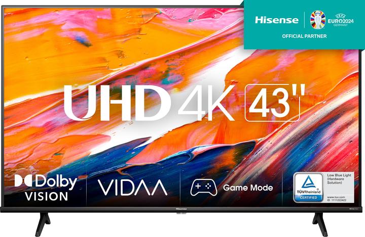 Hisense TV 43A6K (43", LED, 4K, 2022)