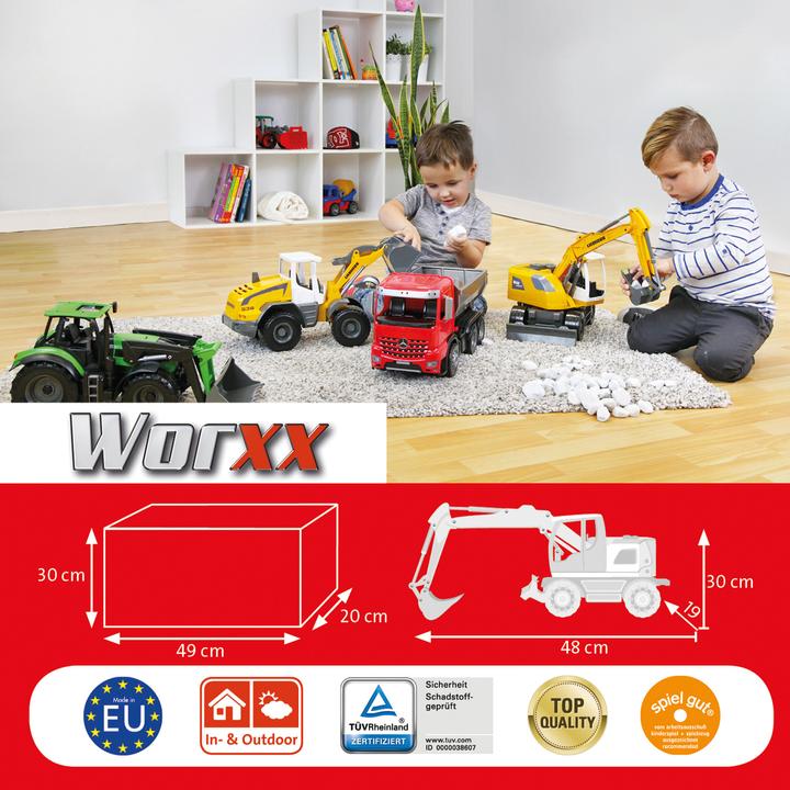 Actual product image Lena Excavator Liebherr Worxx
