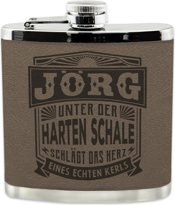 HTI-Living Echter Kerl Flachmann (125 ml)