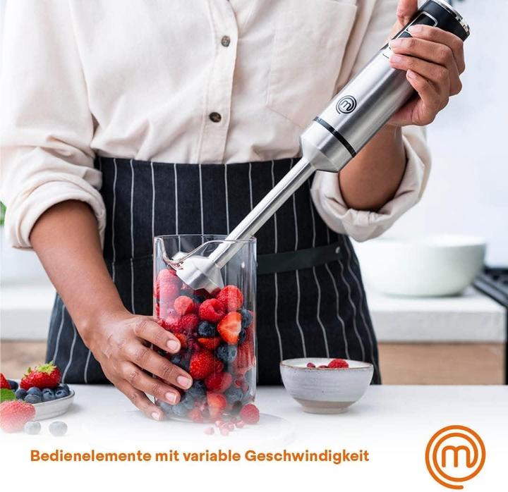 Produktbild Masterchef Stabmixer-Set mit Schneebesen & Milchaufschäumer