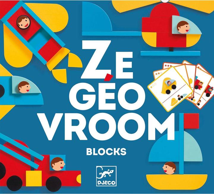 Immagine prodotto Djeco Ze Geovroom (Francese, Italiano, Tedesco, 3 - 4 anni)