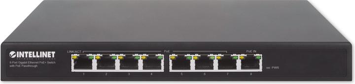 Immagine prodotto Intellinet Switch Gigabit PoE+ a 8 porte con PoE passthrough (8 Porti)