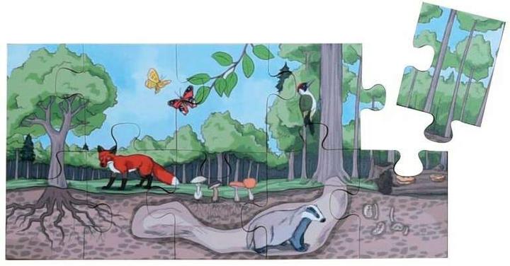 Image du produit Beleduc Puzzle de sol Découvre la forêt (40 pièces)