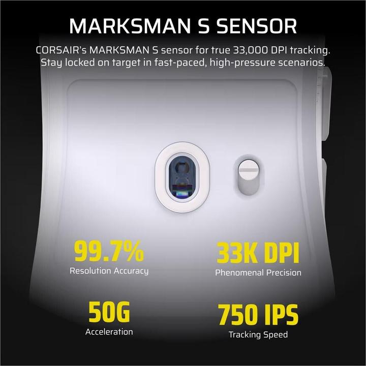 Actual product image Corsair Sabre v2 Pro Ultralight (Cable, Wireless)