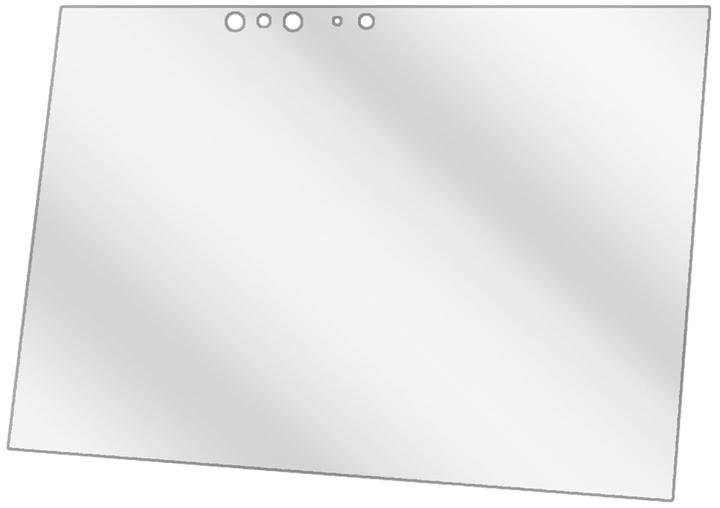 Produktbild Dipos Displayschutzfolie Crystalclear (2 Stück, Toshiba Portégé X20W)