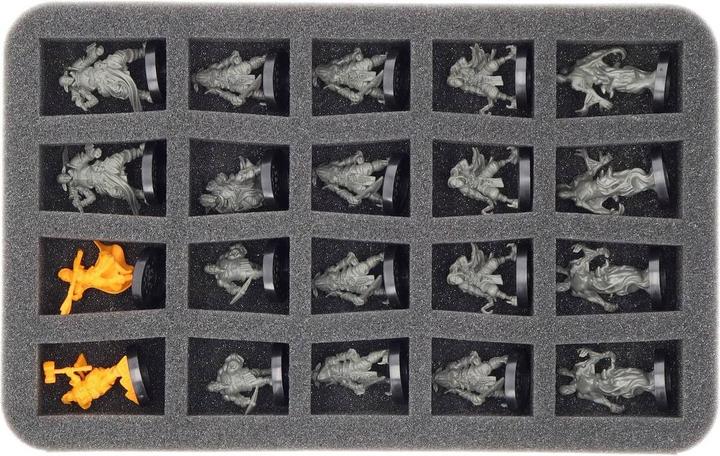 Image du produit Feldherr 65336 - Organizer Insert mit Schaumstoffeinlagen für Bardsung: Legend (Matières plastiques, Mousse)