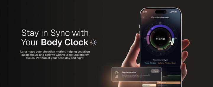 Produktbild Luna Ring Smart Ring Gen 2 Stardust Silver Grösse 11 (11, Stardust Silver)