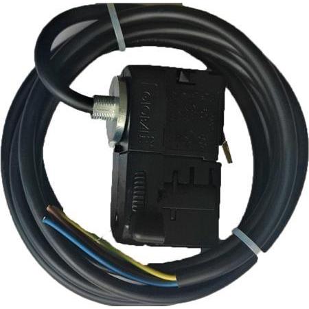 Csdk SL, Wandleuchte + Deckenleuchte, ADAPTER 3-FASET til Global skinne PRO, INKL. 2M. SORT LEDNING